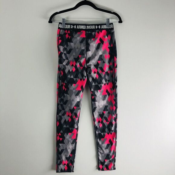 Under Armour Girls Youth Large Notre Dame Fighting Irish Workout Leggings - Picture 8 of 15